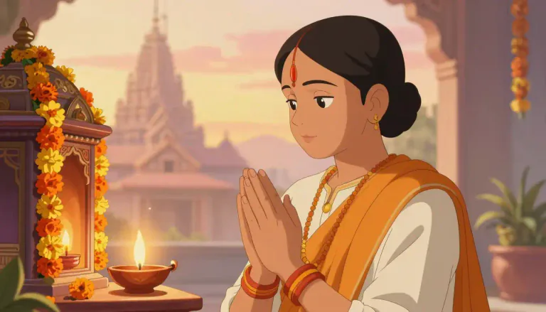 Visual representation of "hindu" - A person who follows or practices Hinduism, which is a major religion in India.