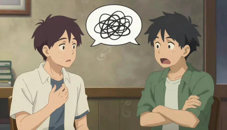 Visual representation of "misunderstand" - To not understand someone or something correctly