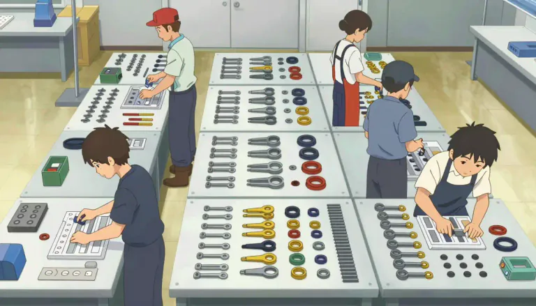 Visual representation of "standardize" - To make things the same or consistent