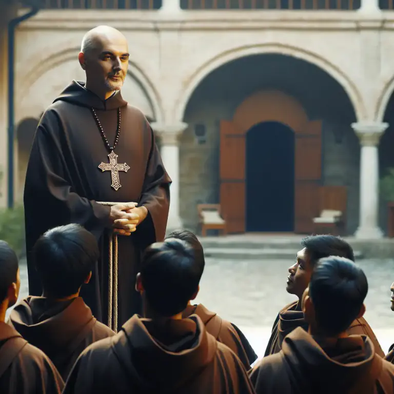 Visual representation of "abbot" - Used as a title given to some monks in certain Christian traditions.