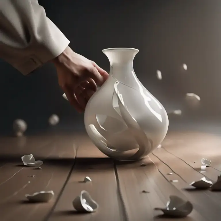 Visual representation of "accidents will happen" - This phrase means that unfortunate or unforeseen events are likely to occur even in situations where they are not wanted.