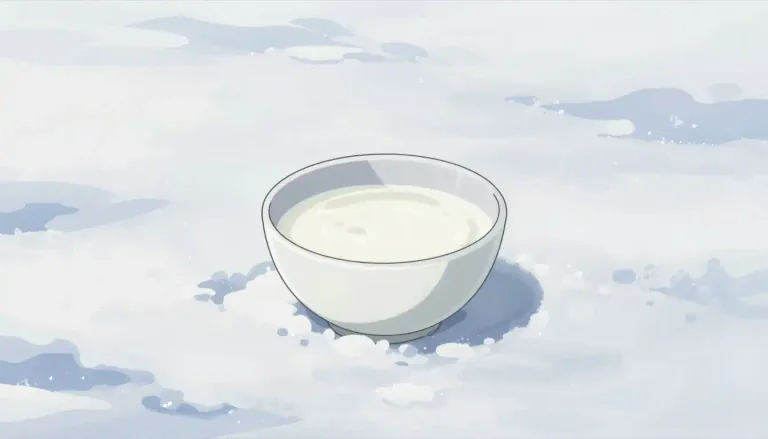 Visual representation of "white" - The color of snow or milk, the opposite of black.