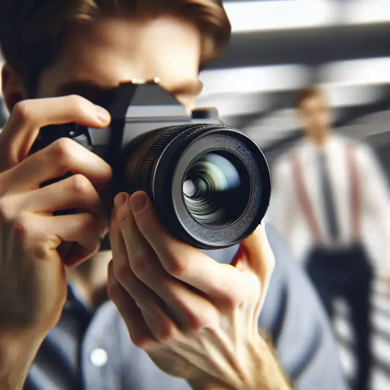 Visual representation of "refocus" - To adjust the focus of a lens