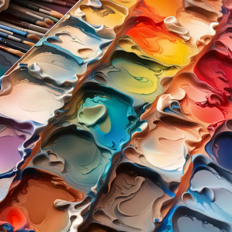 Visual representation of "blend" - To go or cause to go gently and smoothly from one grade to another.