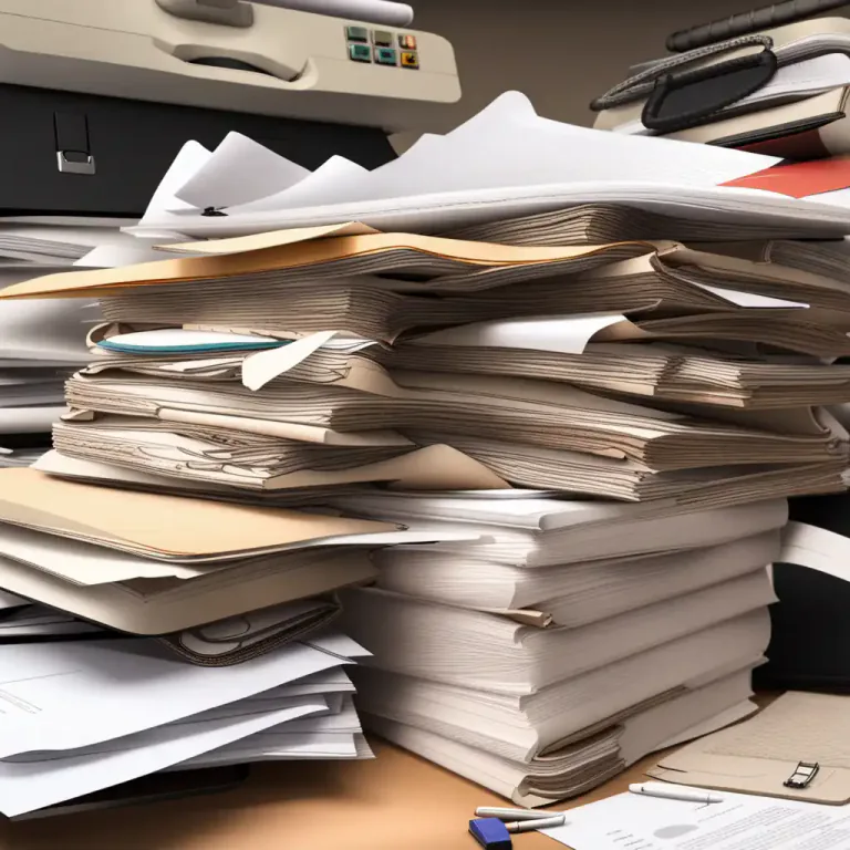 Visual representation of "pile up" - To accumulate or gather over time