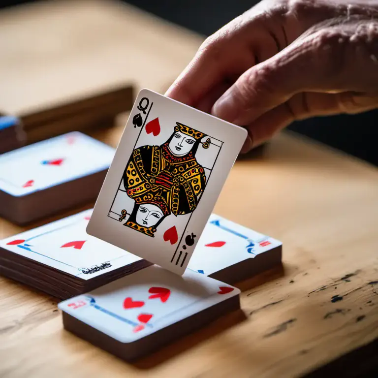Visual representation of "discard" - in card games, to remove a card from your hand and put it face up on the table