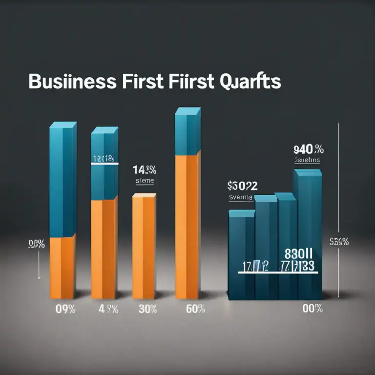 Visual representation of "quarter" - One of four equal periods of time that a year can be divided into