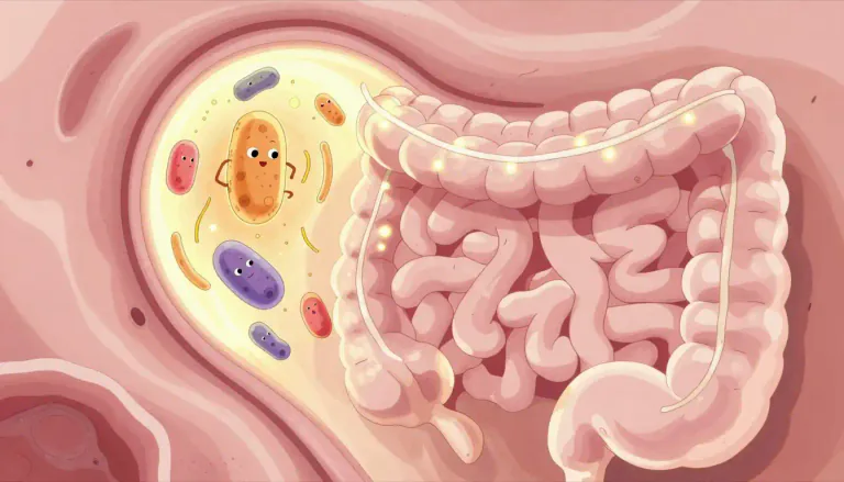 Visual representation of "butyrate" - A salt or ester of butyric acid, often found in fermented foods and produced by gut bacteria during the fermentation of fiber.