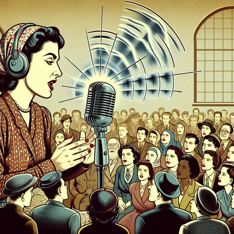 Visual representation of "propagandist" - Intended to spread specific ideas or information.