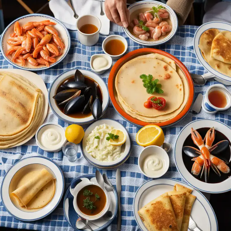 Visual representation of "breton" - Related to Britanny, its people, or culture