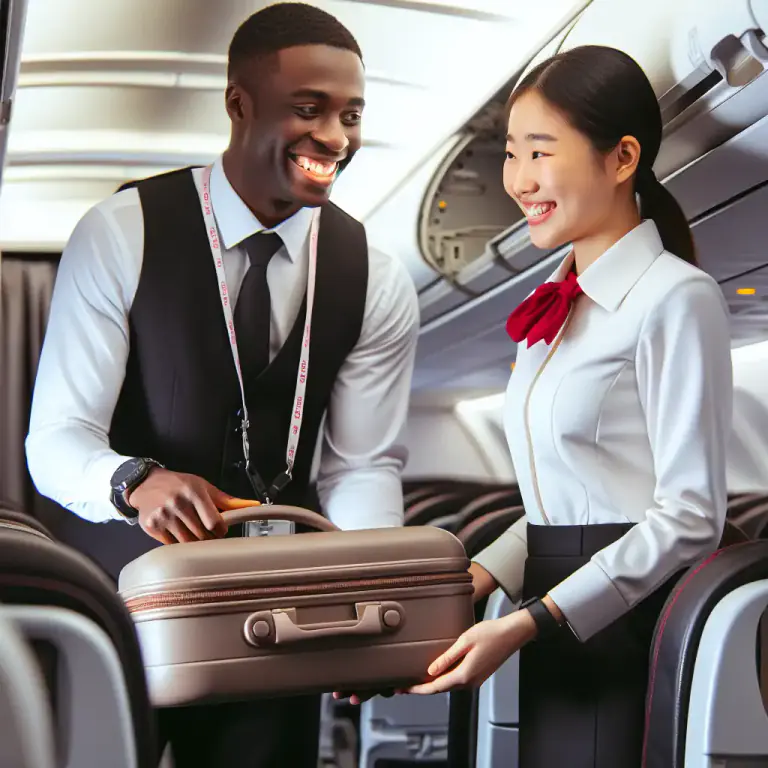 Visual representation of "steward" - A person whose job is to take care of passengers on a plane, train or ship