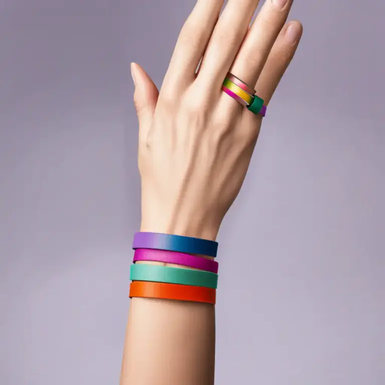 Visual representation of "wrist" - a type of bracelet or band worn on the wrist