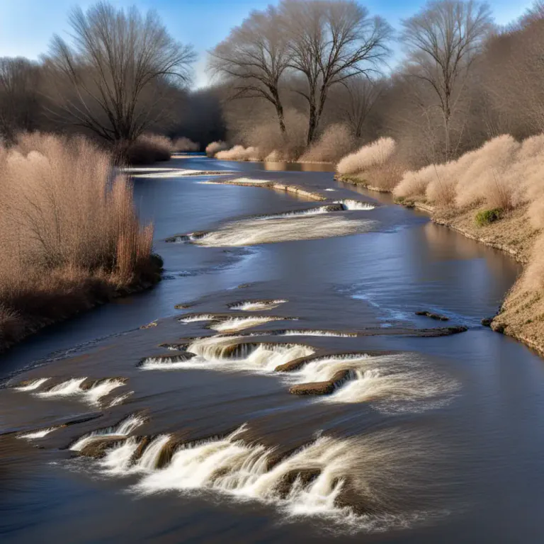 Visual representation of "feeder" - The tributary of a river or other body of water