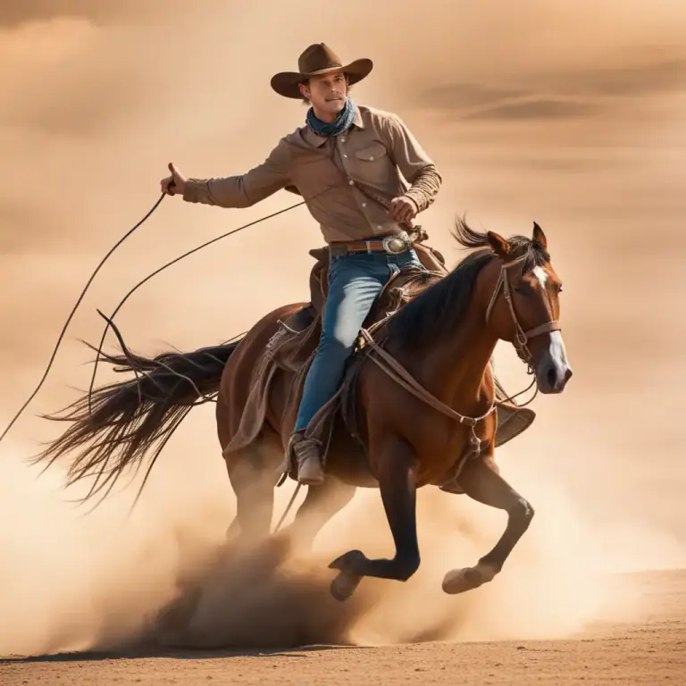 Visual representation of "rein in" - To stop a horse or similar animal by pulling the ropes attached to its face