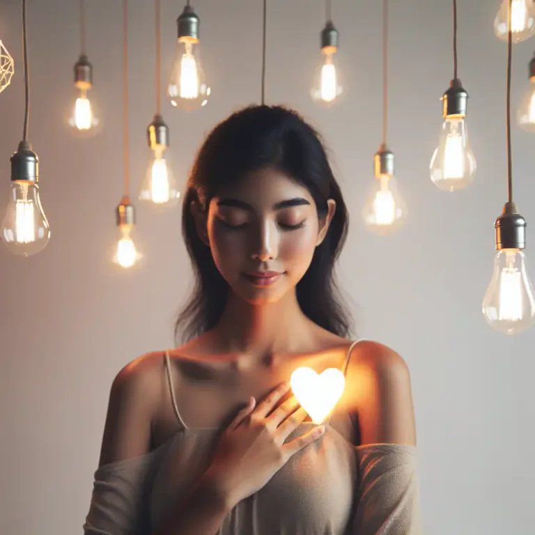 Visual representation of "feel" - To think or believe something, often based on intuition