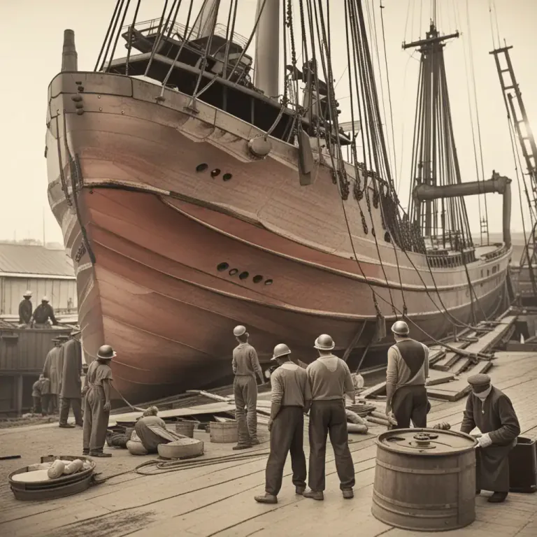 Visual representation of "lay up" - To put something like a ship or aircraft out of action for repairs or storage.