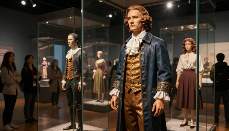 Visual representation of "waxwork" - A figure made of wax that looks like a real person or object