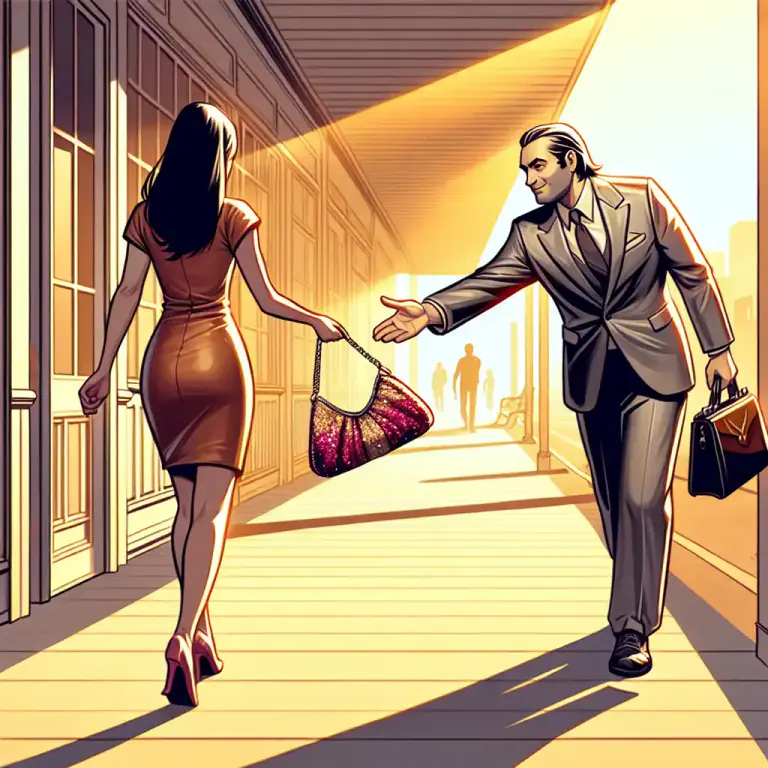 Visual representation of "lady" - Informal way to address a woman