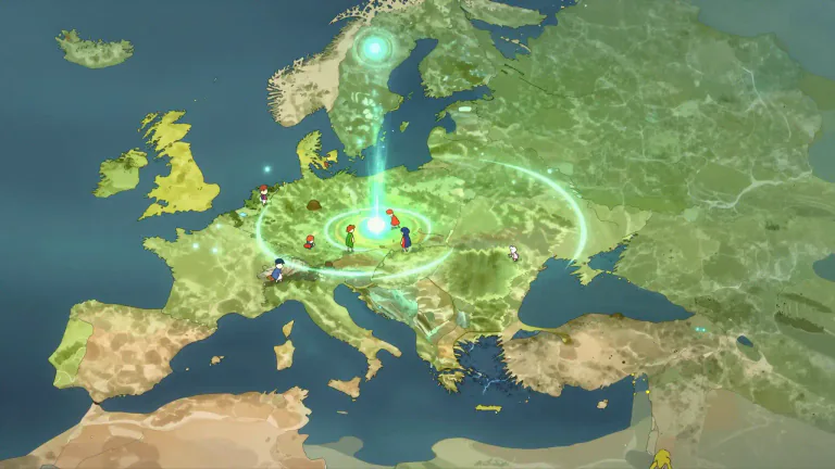 Visual representation of "localize" - To make something local or confine it to a certain place.