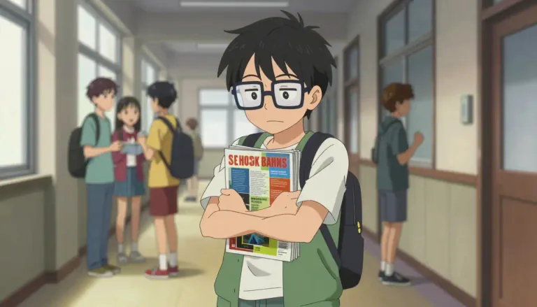 Visual representation of "dork" - An individual who is odd, socially awkward, or not fashionable.