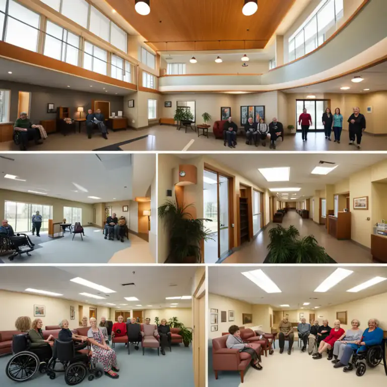 Visual representation of "hostel" - A home for people who need help, such as those who are homeless or have disabilities.