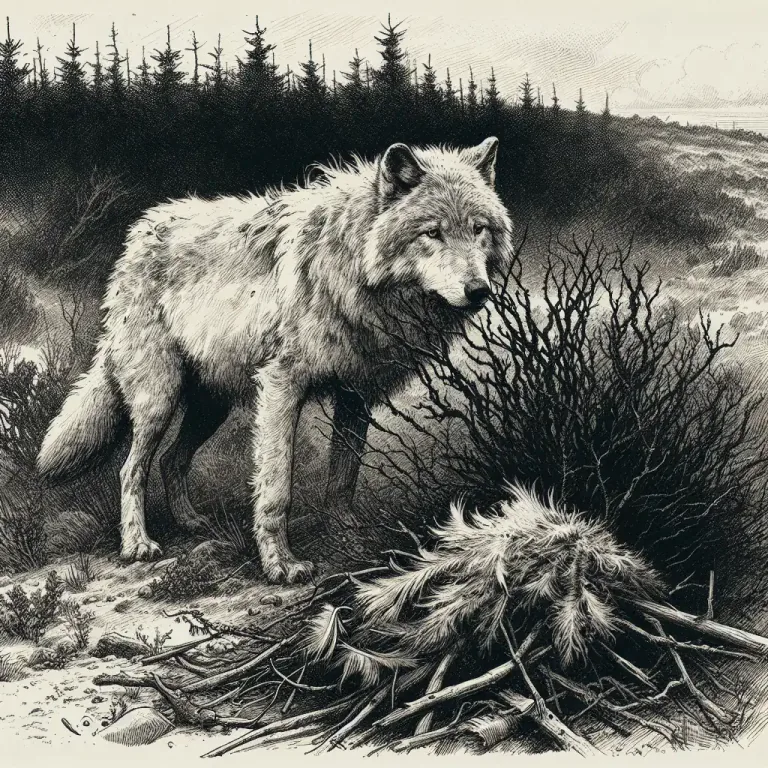 Visual representation of "cannibalize" - To eat the flesh of your own kind.