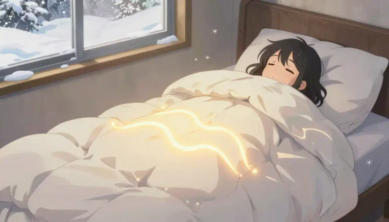 Visual representation of "tog" - A unit used to indicate the warmth of a duvet or sleeping bag.