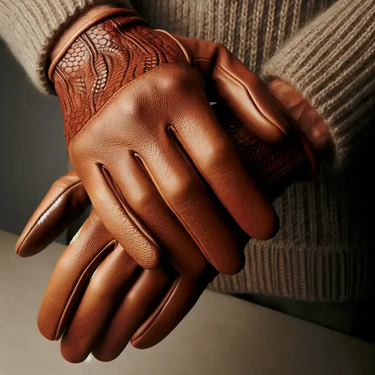 Visual representation of "pigskin" - A type of leather made from the skin of a pig.