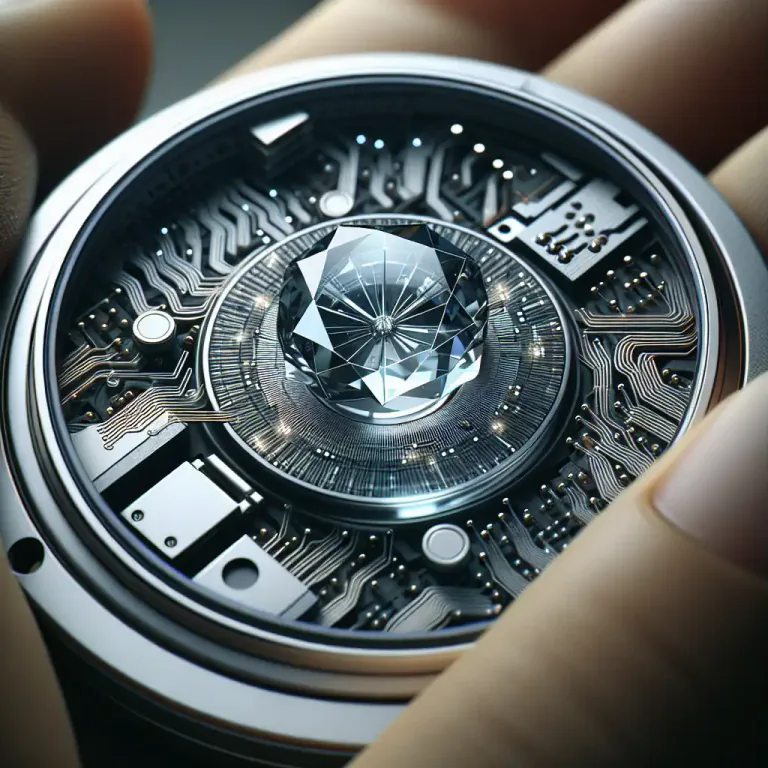 Visual representation of "oscillator" - An important part in a computer or clock that helps it keep time