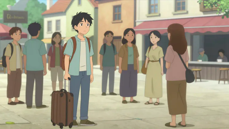 Visual representation of "foreigner" - A person who is not a citizen of the country where they are living.