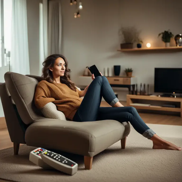 Visual representation of "put your feet up" - to rest and relax, especially by sitting or lying down with your feet raised