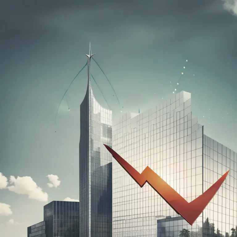 Visual representation of "earnings" - The total amount of profit made by a business or company