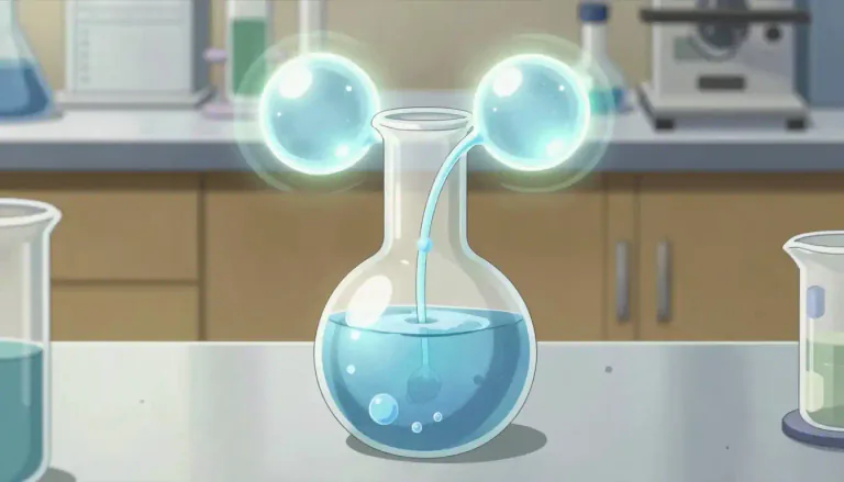 Visual representation of "chemical" - A substance made through a process in chemistry.