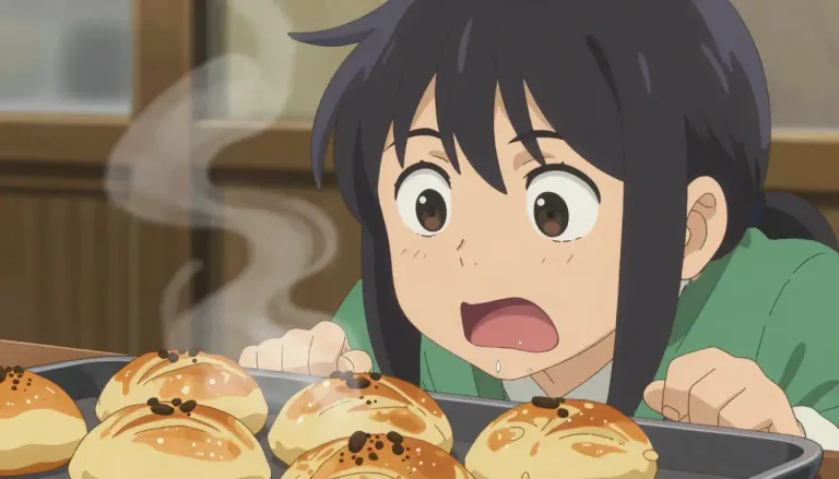 Visual representation of "salivate" - To produce saliva or drool, often because of hunger or the sight/smell of food.