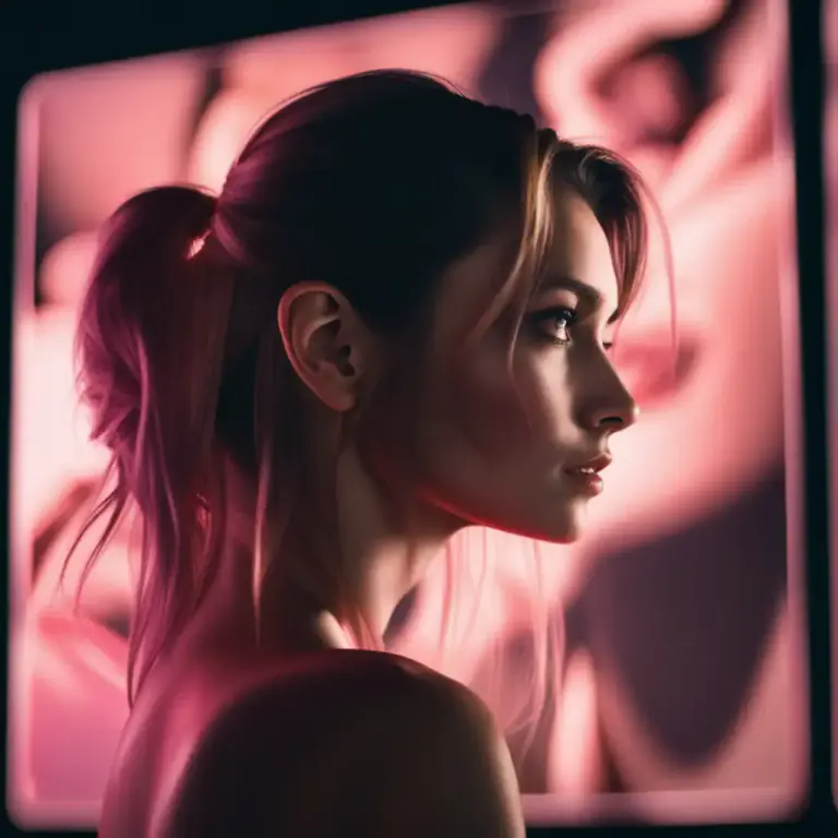 Visual representation of "squeamish" - easily shocked by things involving sex or violence