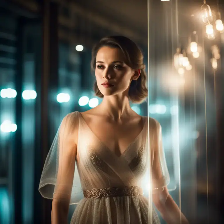 Visual representation of "see through" - Material or substance is transparent or clear, allowing light to pass through