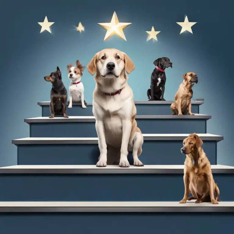 Visual representation of "every dog has his/its day" - Everyone will have a chance or opportunity at success