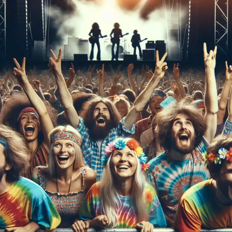Visual representation of "deadhead" - A fan of the Grateful Dead, an American rock band.