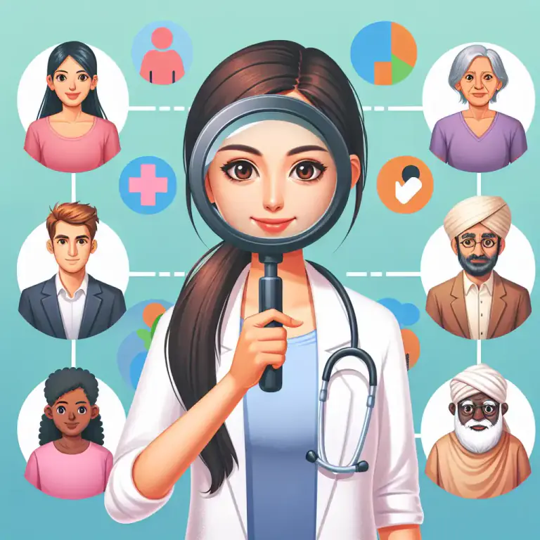 Visual representation of "specificity" - In medicine, it refers to the ability of a test to correctly identify those with the disease