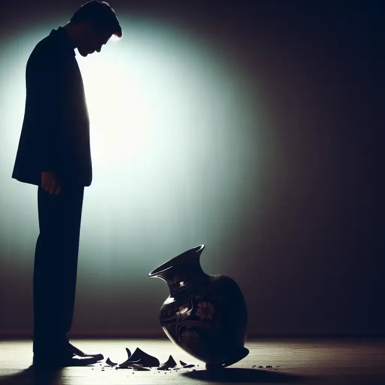 Visual representation of "bad" - Morally wrong or evil.