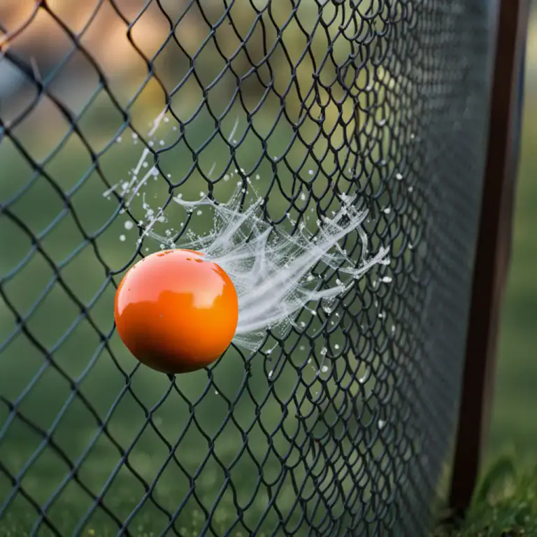 Visual representation of "bounce into" - To collide with something or someone
