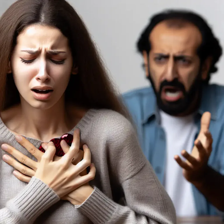 Visual representation of "injure" - To hurt someone's feelings or reputation