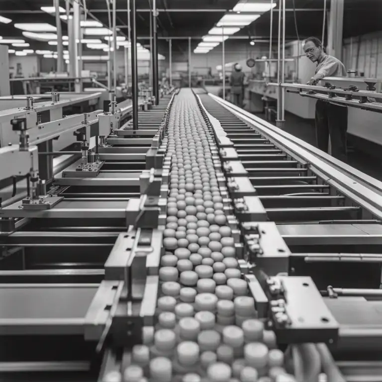 Visual representation of "linear" - Involving the same amount of work or time for each unit of output.