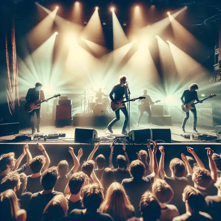 Visual representation of "nirvana" - A famous grunge band from Seattle in the 1990s