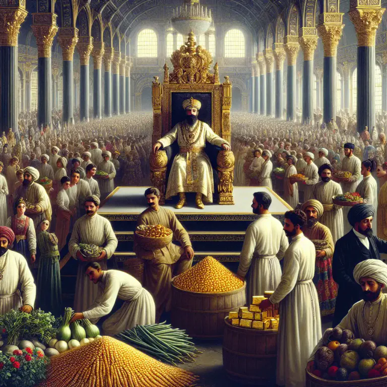 Visual representation of "kingship" - The period during which someone is king