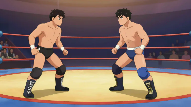 Visual representation of "take on" - Compete against in a contest