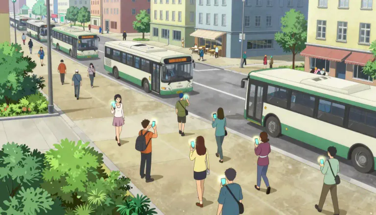 Visual representation of "ubiquity" - The state of being everywhere at once.
