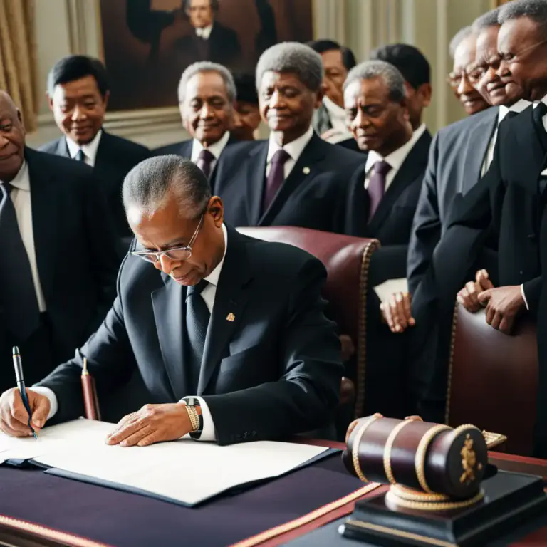 Visual representation of "presidency" - The period during which someone is president.