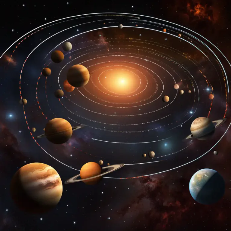 Visual representation of "revolve round" - If something revolves round a central point or axis, it moves in a curve around that point or axis.