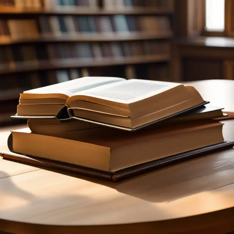 Visual representation of "reference" - A book or piece of writing containing information on a particular area.